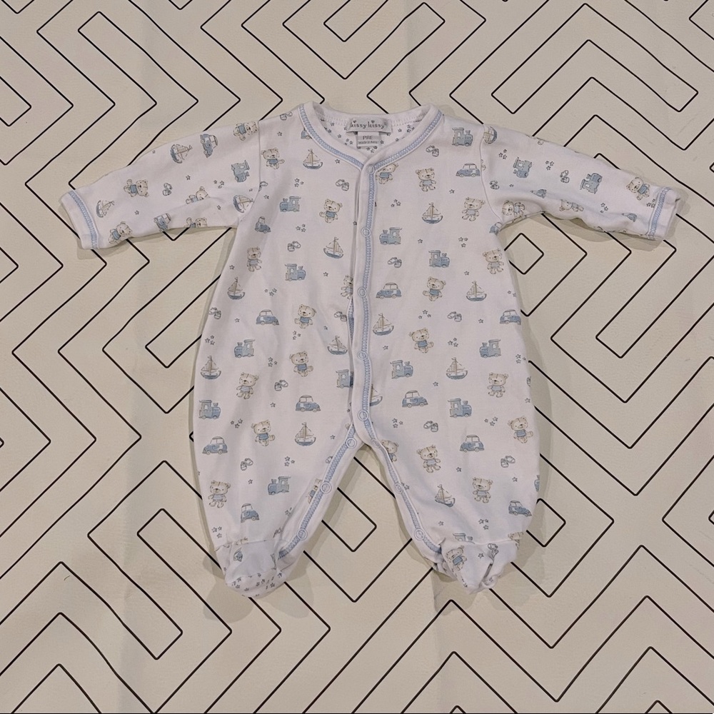 Kissy Kissy Teddy Bear Train Pajama